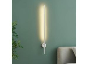 3611839022131 - Kosilum - Längliche weiße Wandleuchte mit indirektem LED-Licht - Mandal