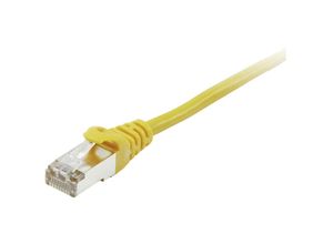 4015867107317 - 605561 RJ45 Netzwerkkabel Patchkabel cat 6 s ftp 200 m Gelb vergoldete Steckkontakte 1 St - Equip