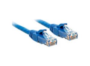 4002888480239 - 48023 RJ45 Netzwerkkabel Patchkabel cat 6 u utp 1500 m Blau 1 St - Lindy