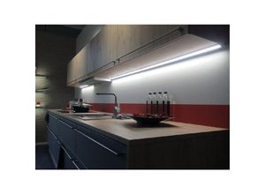 4051268134606 - Hera - modena Unterbauleuchte 600 mm edelstahl led Neutralweiß Kunststoff