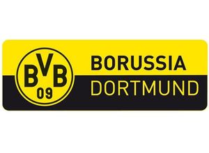 4063129127320 - Wandtattoo WALL-ART Fußball BVB 09 Logo Banner Wandtattoos Gr B H T 160 cm x 53 cm x 01 cm - gelb Wandtattoos Wandsticker selbstklebend entfernbar