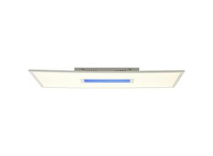 4004353369940 - BRILLIANT Lampe Odella LED Deckenaufbau-Paneel 80x40cm weiß 1x 38W LED integriert (4080lm 2700-6500K) RGB-Dekolicht für farbenfrohe Akzentbeleuchtung