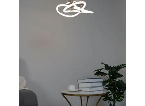 3611839019469 - Kosilum - Design LED-Deckenleuchte mit kreisförmiger Schleife - Catania