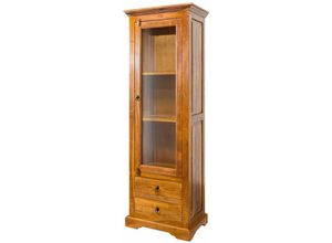 4251213517892 - Vitrine Akazie 65x44x191 honig lackiert OXFORD 0432 - hellbraun