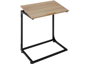 4061173209252 - tectake® Beistelltisch Industrial Style in praktischer C-Form mit neigbarer Platte 55 x 35 x 665 cm