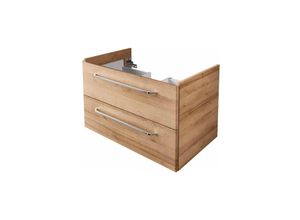 4008033842020 - Waschtischunterschrank milano   Badschrank mit Soft-Close   Maße (b x h x t) ca 80 x 495 x 48 cm   Waschbeckenunterschrank mit 2 Schubladen  