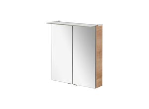 4008033841023 - Led Spiegelschrank bperfekt   Badschrank mit Soft-Close-System   Maße (b x h x t) ca 60 x 69 x 15 cm   hochwertiger Schrank mit Spiegel und