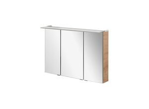 4008033841221 - Led Spiegelschrank bperfekt   Badschrank mit Soft-Close-System   Maße (b x h x t) ca 100 x 69 x 15 cm   hochwertiger Schrank mit Spiegel und