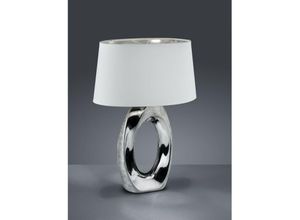 8055303614289 - Iperbriko - Moderne Tischlampe Silber Keramik Taba H52 cm Trio Lighting