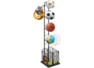 9076306346860 - Haloyo - Basketball-Ball-Aufbewahrungsregal Sportgeräte AufbewahrungBall und Zubehör Rolling OrganizerSportgeräte-Organizer für Volleyball 9076306346860 - Haloyo - Basketball-Ball-Aufbewahrungsregal Sportgeräte AufbewahrungBall und Zubehör Rolling OrganizerSportgeräte-Organizer für Volleyball