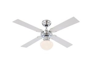 9007371241965 - Deckenventilator mit Licht champion Zugschalter 2 Flügelfarben Ø105cm