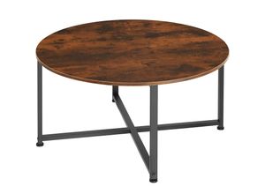 4061173206497 - tectake® Couchtisch Aberdeen 885x47cm - Industrial Holz dunkel rustikal