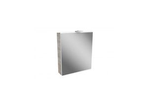 4008033848831 - Led Spiegelschrank lima   Badschrank mit Soft-Close-System   Maße (b x h x t) ca 60 x 73 x 155 cm   Möbel fürs wc oder Badezimmer   Korpus Braun