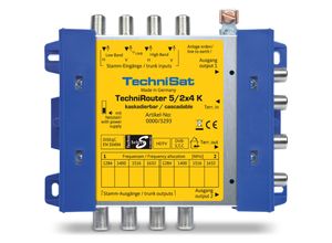 4019588132924 - TechniSat TechniRouter 5 2x4 G-R - Multiswitch Satelliten- terrestrisches Signal 4019588132924 - TechniSat TechniRouter 5 2x4 G-R - Multiswitch Satelliten- terrestrisches Signal