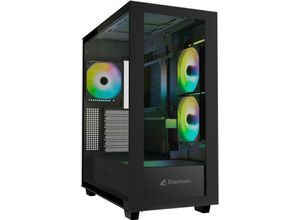 4044951040032 - Gehäuse Rebel C60   RGB    ATX       2xGlas schwarz