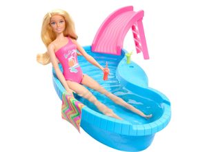 0194735178285 - Doll And Pool Playset Blonde With Pool Slide Towel And Drink Accessories 0194735178285 - Doll And Pool Playset Blonde With Pool Slide Towel And Drink Accessories