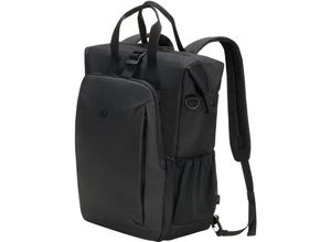 7640186417679 - DICOTA Laptop-Rucksack Eco Dual GO für Microsoft Surface Kunstfaser schwarz bis 381 cm (15 Zoll)