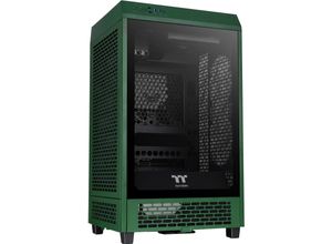 4713227539425 - The Tower 200 Mini-Tower PC-Gehäuse Racing-Grün 2 vorinstallierte Lüfter Seitenfenster Staubfilter