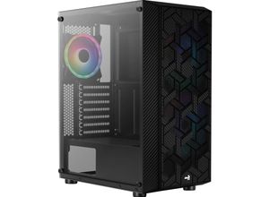 4710562755909 - Hive ARGB - Tempered Glass Edition - MDT - ATX - Gehäuse - Miditower - Schwarz