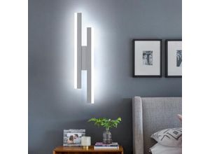 6977039573291 - Comely - Wandlampe led Innenbereich 16W 1800LM Moderne Wandlampe Acryl Wandleuchte für Schlafzimmer Wohnzimmer Flur Treppe - Weiß - Kaltweißes