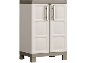 8719883751818 - - Lagerschrank Niedrig Excellence Beige und Taupe 97 cm Beige