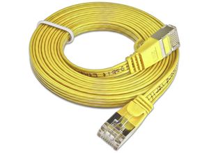 9120064012663 - PKW-STP-SLIM-KAT6 20 ge RJ45 Netzwerkkabel Patchkabel cat 6 u ftp 200 m Gelb flach 1 - Slim Wirewin