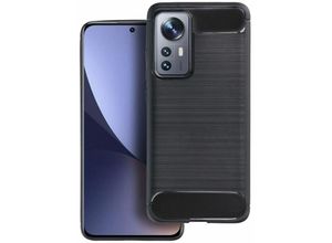 5903396263385 - Markenlos - Carbon Case Hülle kompatibel mit xiaomi 13T pro flexible Silikon Carbon Hülle schwarz - Schwarz