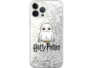 4255763702173 - Disney - Handyhülle HarryPotter-070 Full Print Liquid Glitter Silber kompatibel mit Xiaomi Poco M4 Pro 5G