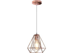 5704142159453 - Wottes - Industrielle Vintage Pendelleuchte Retro Glas Hängeleuchte Lampenschirm Kreative Deckenleuchte Transparent 2 Stücke