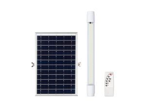 8435523845227 - Jandei - 50 cm Solar -led -Röhrchen 50W 800 Lumene mit Steuerung  Solarpanel 34 cm174 cm