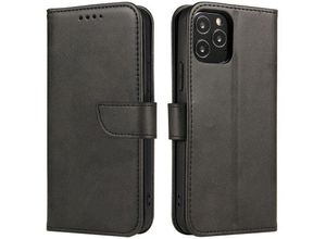 4255698254877 - Cofi 1453 - Premium Magnet Case Buch Tasche Schutzhülle aufklappbare Hülle Standfunktion Zubehör kompatibel mit Samsung Galaxy S24 Ultra Schwarz