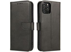 4255698254921 - Cofi 1453 - Premium Magnet Case Buch Tasche Schutzhülle aufklappbare Hülle Standfunktion Zubehör kompatibel mit samsung galaxy S24 Schwarz - Schwarz