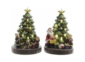 8718533787474 - Kaemingk Bv - Kaemingk led Weihnachtsbaum Szene 10 x 85 x 155 cm warmweiß LED-Figuren