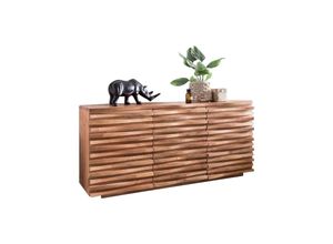 4250950261600 - WOHNLING Sideboard WL5200 braun 2 Fachböden 1600 x 430 x 750 cm