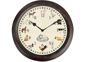 8714982161087 - Esschert Design Uhr mit Bauernhoftiergeräuschen