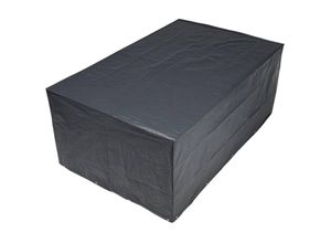 8711338306024 - - Gartenmöbel-Abdeckung für rechteckige Tische 225x143x90 cm Schwarz