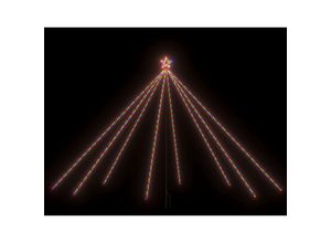 8720286443590 - Vidaxl - Weihnachtsbaum-Lichterketten Indoor Outdoor 576 LEDs Bunt 36 m Mehrfarbig