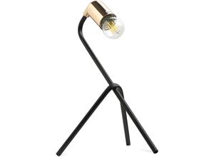 5056667039506 - Privatefloor - Tischlampe - Designer-Schreibtischlampe - Domenico Gold - Eisen - Gold