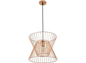 5056667056077 - Privatefloor - Retro-Deckenlampe - Hängeleuchte im Design - Lia Gold - Metall Metall - Gold