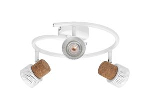 4058075833333 - Decor spot cork Spiral 3 x 34W 690lm weiß Spotleuchte verstellbare Köpfe vielseitig anwendbar Innenraumspot austauschbare LED-Lampen