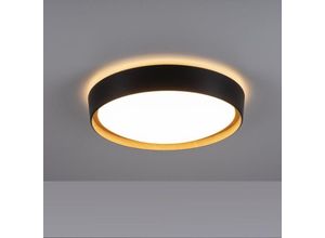 4043689984021 - Leuchten Direkt LED Deckenleuchte 3-Stufen-Dimmer Holdekor innen Ø40cm schwarz EMILIA