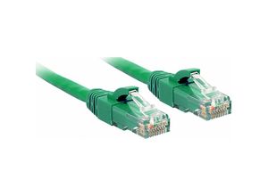 4002888480482 - 48048 RJ45 Netzwerkkabel Patchkabel cat 6 u utp 200 m Grün mit Rastnasenschutz 1 St - Lindy