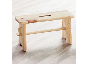 4000270695759 - Hocker aus Holz universell geeignet für Haus und Garten Selbstdekoration Kesper