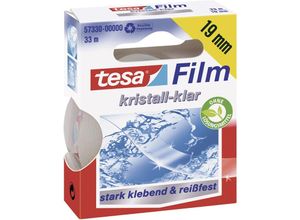 4042448040039 - tesa Klebeband tesafilm Kristall-Klar 57330 Transparent 19 mm (B) x 33 m (L) PP (Polypropylen)