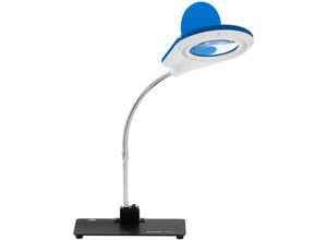 4250928641649 - Stamos Welding - Lupenleuchte led Mit Stativ Arbeitsleuchte Lupenlampe Werkstattlampe 30 cm Blau