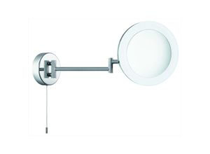 5053423048758 - Bathroom Mirrors - LED-Schwenkvergrößerung Badezimmerspiegel Chrom IP44 - Searchlight