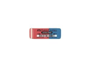 9556089770408 - Faber Castell - Radierer Bleistifte Buntstifte Tinte 18 x 08 x 54 cm (b x h x l) Kautschuk rot blau