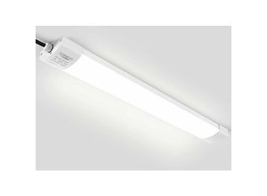 6919683267799 - 10 Stück led Feuchtraumleuchte Deckenleuchte 60cm 18W für Garage Kelle Werkstatt Feuchtraum Warenhaus led Wannenleuchte Feuchtraumlampe Röhre