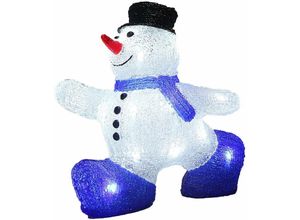 4250525370492 - Monzana - led Acryl Figur Weihnachten Außen Innen Schneemann Santa Eisbär Pinguin Teddy Hirsch Wichtel Stern Weihnachtsmann Weihnachtsdekoration