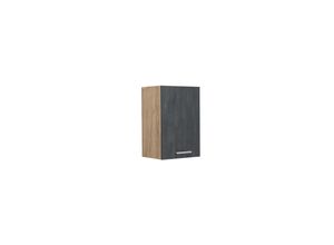 4066731404230 - Livinity Hängeschrank R-Line Schwarz Beton Eiche 40 cm 4066731404230 - Livinity Hängeschrank R-Line Schwarz Beton Eiche 40 cm